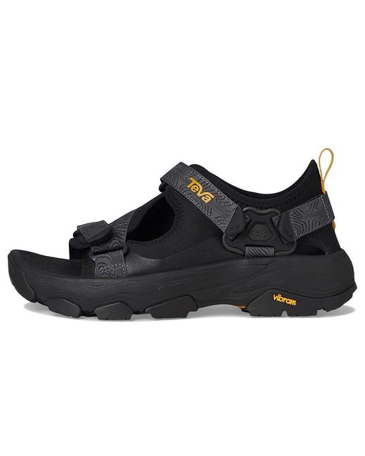 Teva Black Grandview Max Sandal Sandals 7 D for men