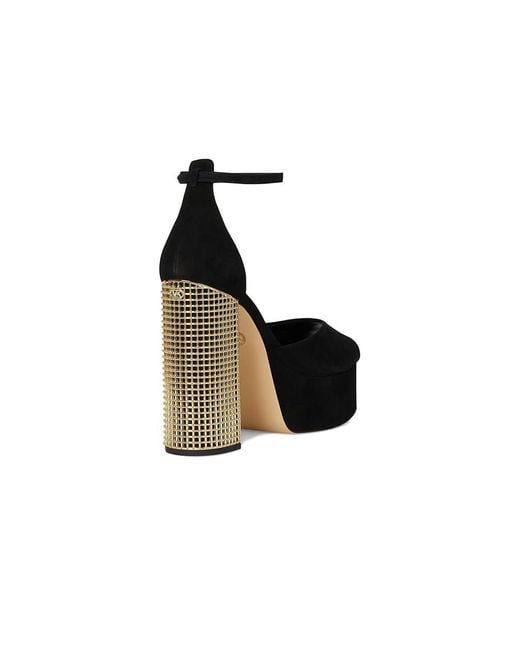MICHAEL Michael Kors Black Maxine Platform Sandals, Leather
