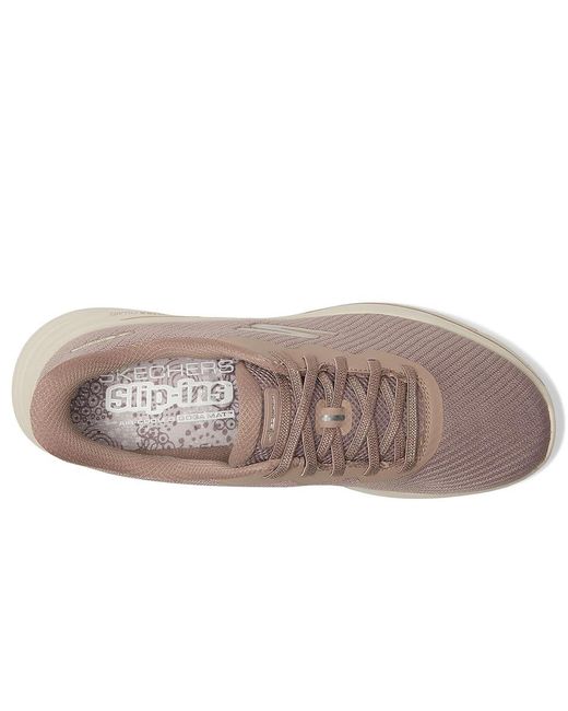 Skechers Gray Go Walk 8 Nadia Hands Free Slip-Ins Walking Shoes 11 B