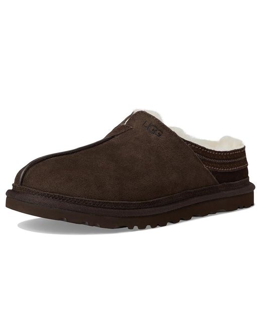 Ugg Brown Neuman Clog Shoes Dusted Cocoa/Natural 15 D for men
