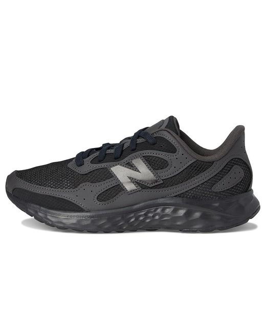 New Balance Black Fresh Foam Arishi V4 Tiralux Running Shoes/ Cement/ Cement 9 Ee for men