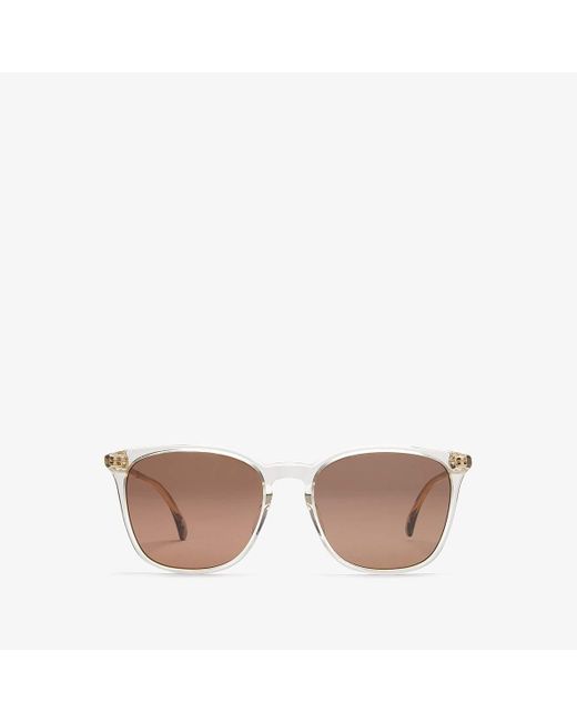 Gucci Brown Ultralight Square Sunglasses for men