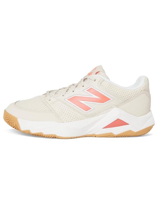 New Balance White Coco Delray Tennis Shoes Skate Shoes Bisque/Urgent 10 D