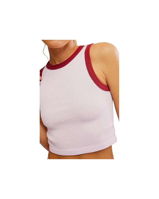 Free People Red Make It Happen Brami Clothing Md-Lg 8-12) Cotton/Polyester