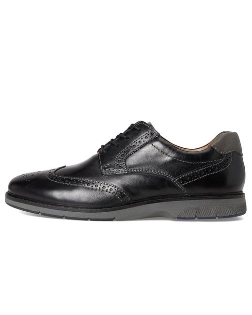 Josef Seibel Black Stuart 04 Shoes, Leather for men
