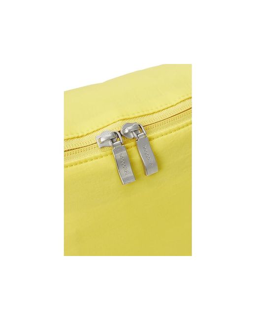 Baggallini Black Swift Belt Bag Sling Handbags, Nylon/Polyester
