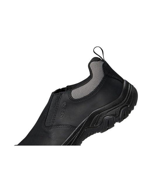 Keen Black Targhee Iv Slip-On Shoes 10.5 D for men