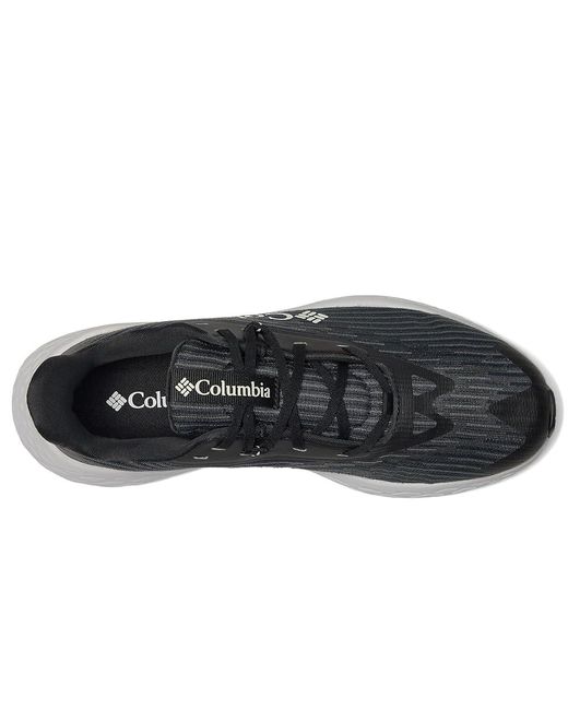 Columbia Black Konos Swift Running Shoes/Sea Salt 7 B