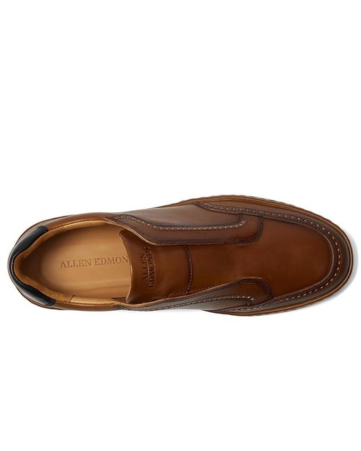 Allen Edmonds Brown Beckett Slip-On Shoes Shoes 8.5 D (M) Leather/Rubber for men