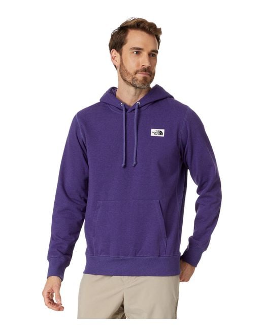 Purple north face hoodie hot sale