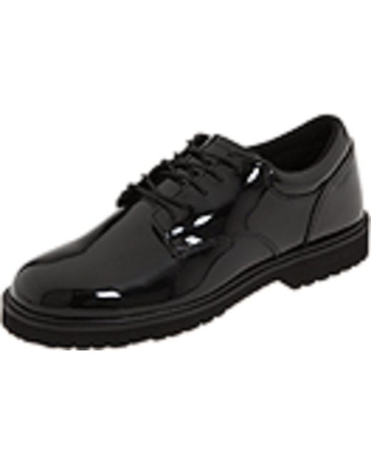 bates men's high gloss oxford