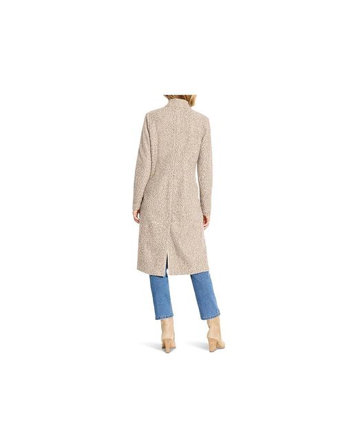 NIC+ZOE Black Sherpa Tweed Knit Topcoat Jacket 2Xl (Us 20-22) Cotton