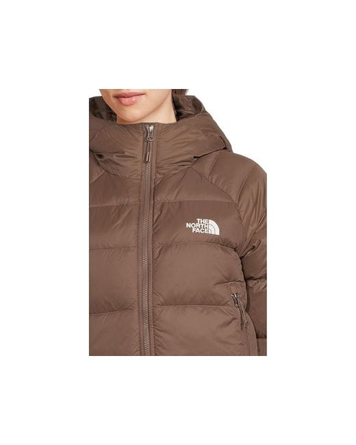 The North Face Brown Hydrenalitetm Down Hoodie Coat, Down/Nylon