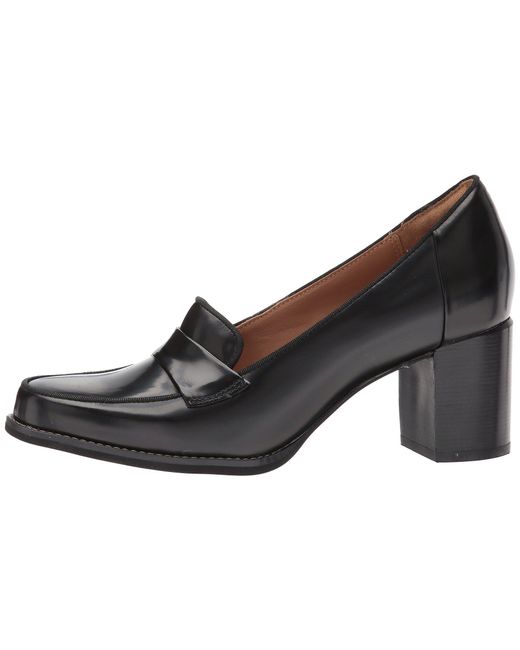 Clarks Tarah Grace (black Shiny Leather) High Heels | Lyst