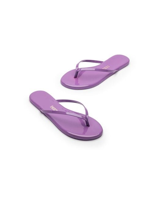 TKEES Purple Lily Patent Solids