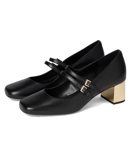 MICHAEL Michael Kors Black Matilda Flex Pump Shoes, Faux Leather