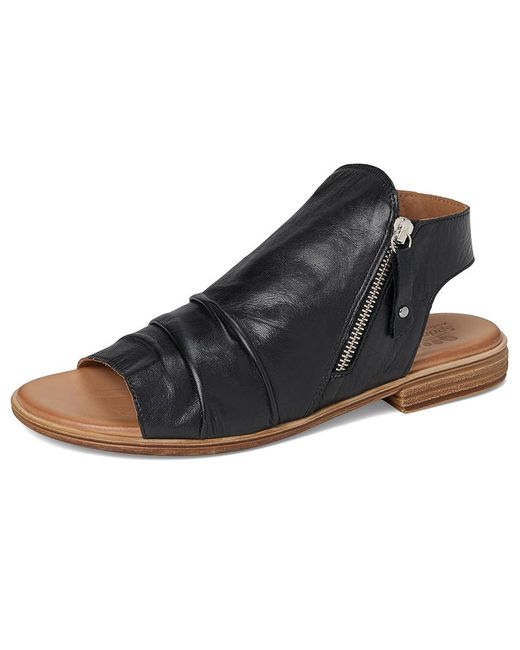 Spring Step Black Jalaya Sandals, Leather