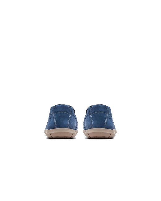 Clarks Blue Flexway Step Lace-Up Boots 7 Ee for men