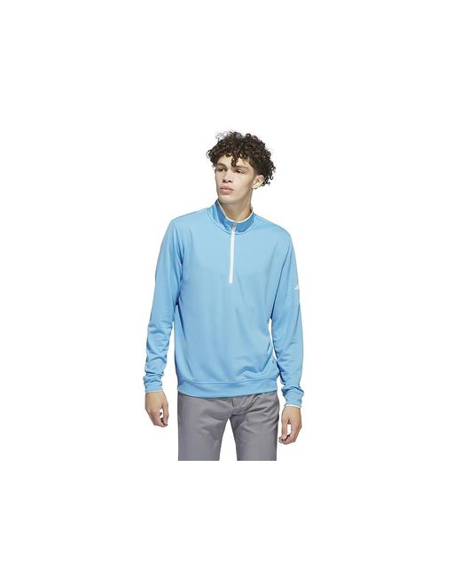 adidas Core Lightweight 1/4 Zip Golf Pullover - Purple adidas Core Lightweight 1/4 Zip Golf Pullover - Purple