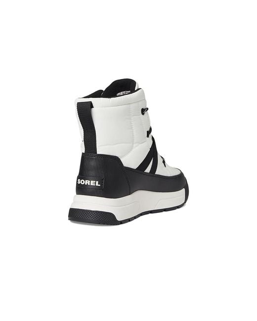Sorel Black Whitney Iii Mid Waterproof Cold Weather Boots Sea Salt/ 6 B