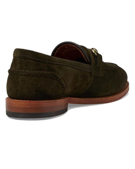 Allen Edmonds Brown Randolphbit Penny Loafers (Hunting Suede) Lace Up Wing Tip Shoes for men