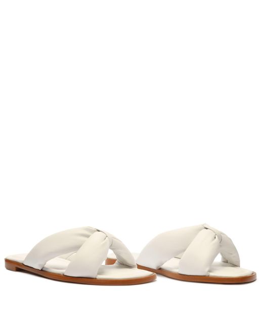 Schutz Leather S-fairy in White - Lyst