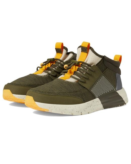 Hey Dude Green Sirocco Mid Trail for men