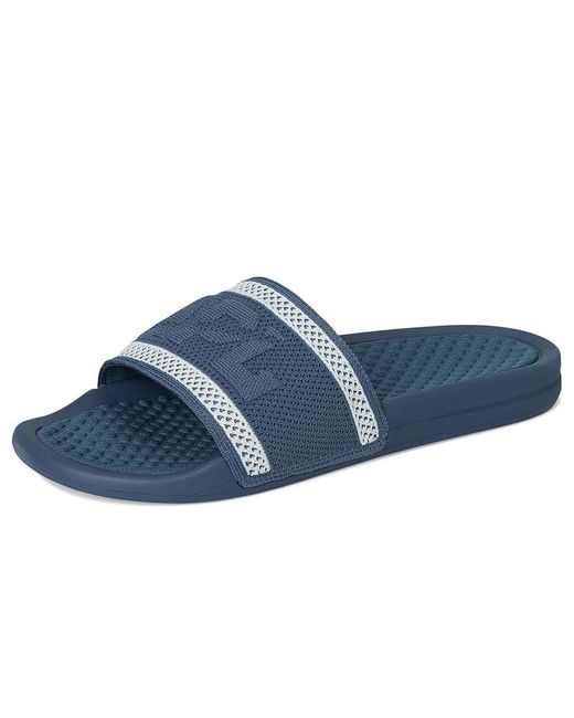Athletic Propulsion Labs Blue Big Logo Techloom Slide Slide Shoes Deep Petrol/Aqua Mist 8 D for men