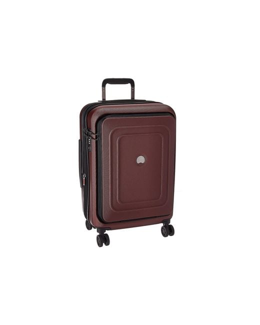 Delsey Multicolor Cruise Lite Hardside 21 Expandable Spinner Carry-on (black Cherry) Luggage for men