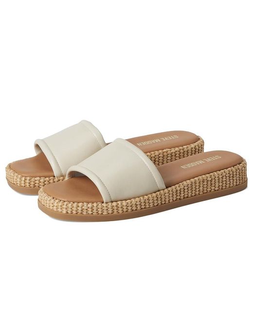 Steve Madden Multicolor Boardwalk Flat Shoes, Textile
