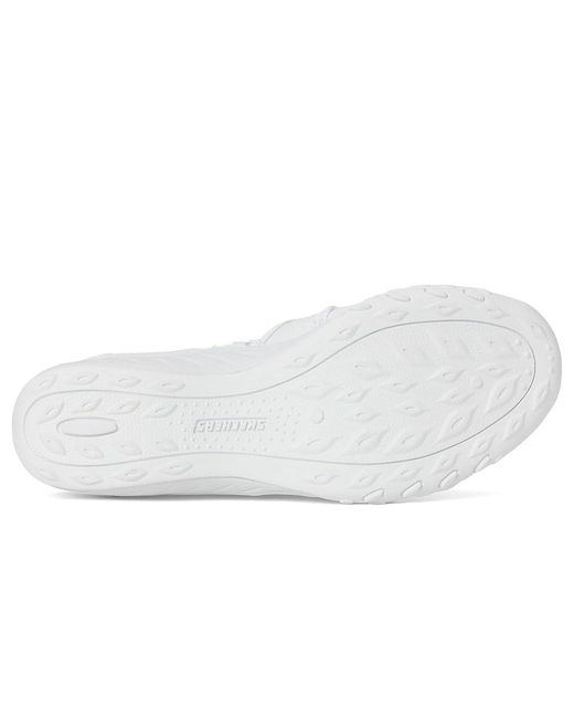 Skechers White Breathe Easy