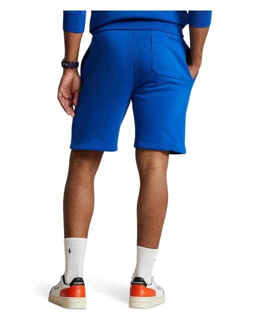 Polo Ralph Lauren Blue 8-inch Polo Sport Fleece Shorts for men
