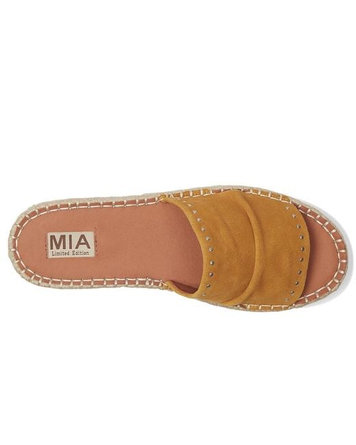 MIA Multicolor Mle-Dahya Wedge Shoes, Suede