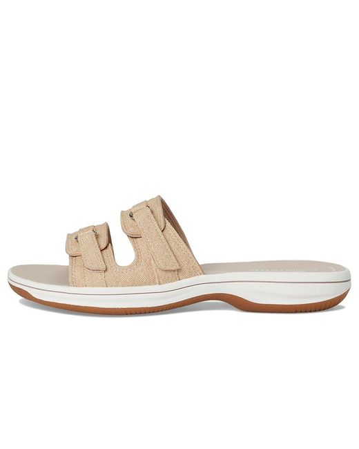 Clarks White Breeze Piper Shoes 9 B