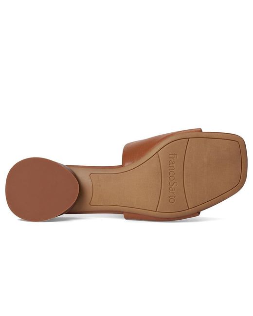 Franco Sarto Brown Loran Shoes, Leather