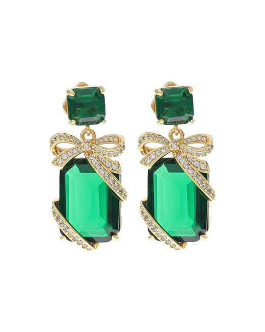 Amazoncom kate spade new york Small Studs Emerald Stud Earrings  Clothing Shoes  Jewelry