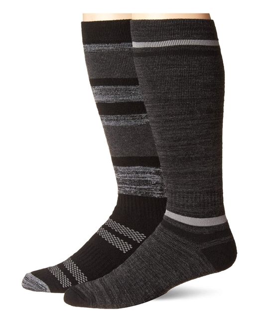 Hanes Wool Warmest Over The Calf Outdoor X-temp Moisture Wicking Socks ...