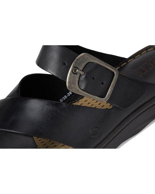 Born Black Salas Sandals 6 M (B) Leather