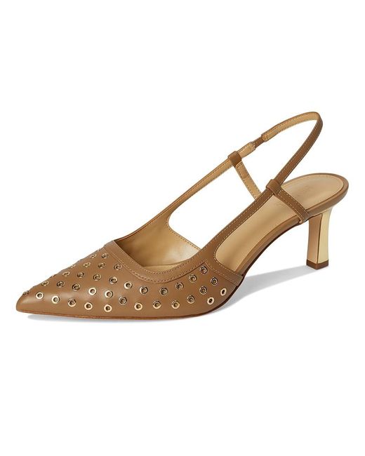 Michael Kors Multicolor Alora Mid Sling High Heels, Synthetic