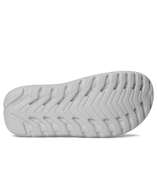Vionic Gray Rejuvenate Recovery Sandals Wedge Shoes, Leather