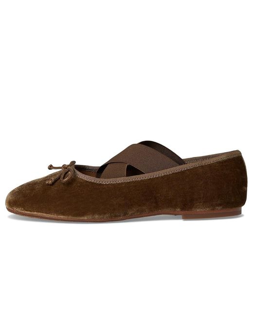 Sam Edelman Brown Arya Flat Shoes, Polyester