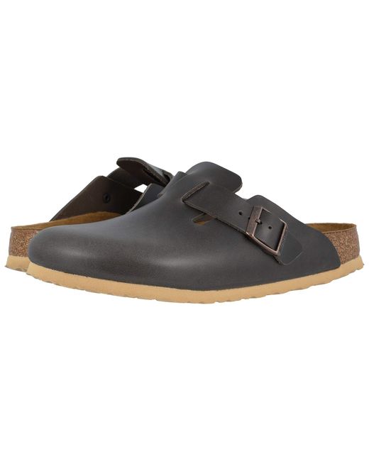 birkenstock men's boston soft footbed