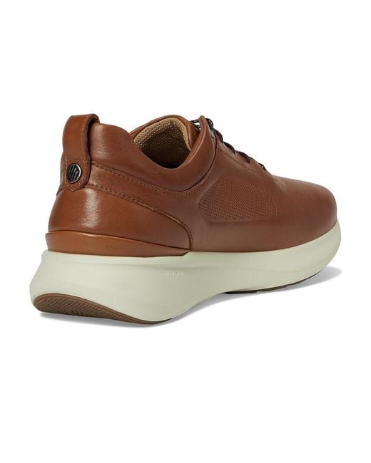 Johnston & Murphy Brown Xc Declan U-Throat Shoes 11.5 M (D) Leather for men