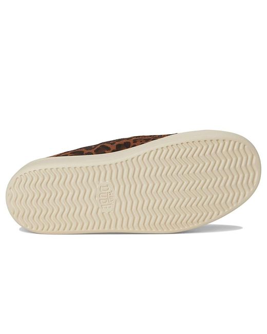HeyDude Brown Austin Lift Classic Shoes, Suede