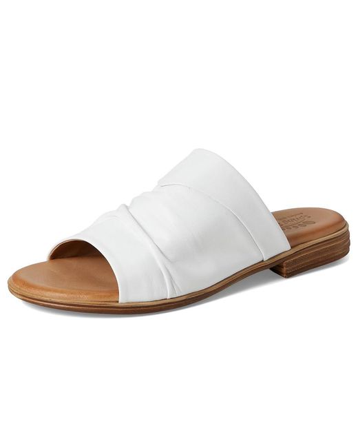 Spring Step White Jaleel Sandals, Leather