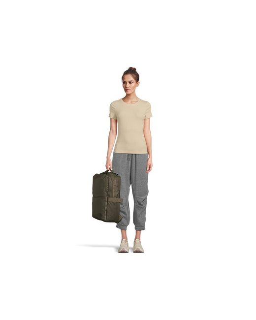 The North Face Black Base Camp Voyager Daypack Bags New Taupe/Tnf-Npf, Polyester