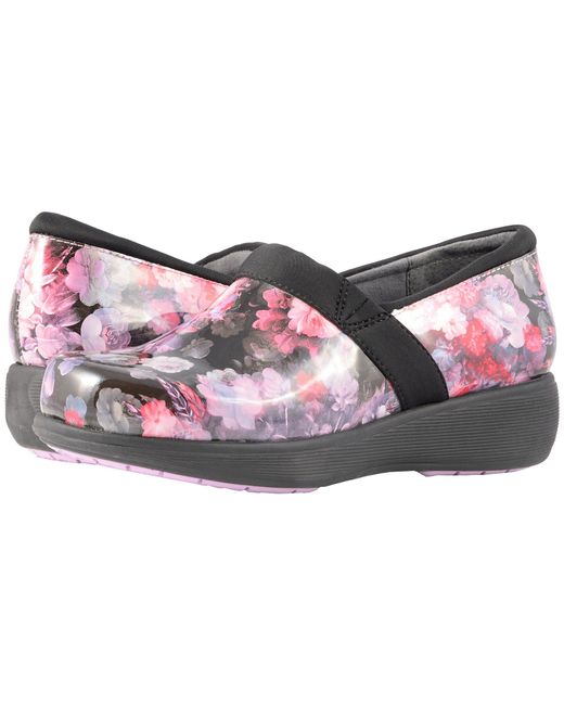 Softwalk Grey s Anatomy Meredith Sport purple pink Floral Patent