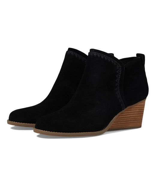 TOMS Black Kaia ( Suede) Boots