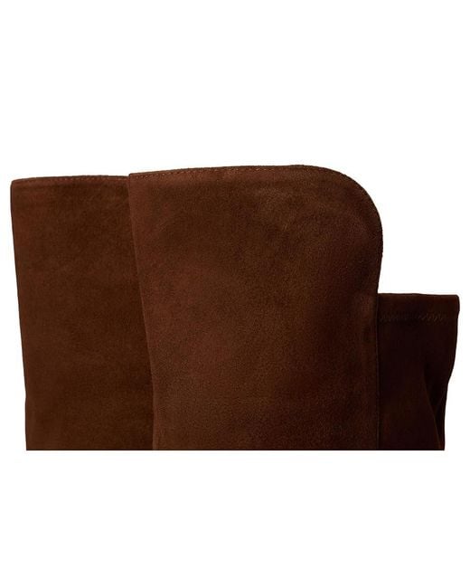 Stuart Weitzman Black 5050 Finn Boots Boots Deep Cofe/Deep Cofe/Maron Vino, Leather