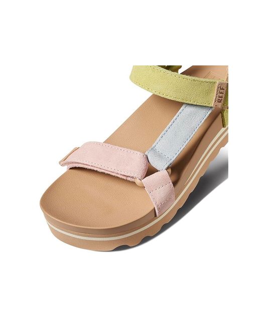 Reef Black Cushion Rem Hi (Meringue) Sandals